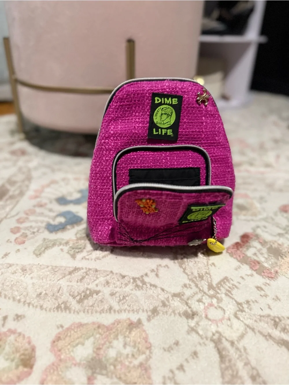 Dime Bags Mini Hobo Bag - Pink